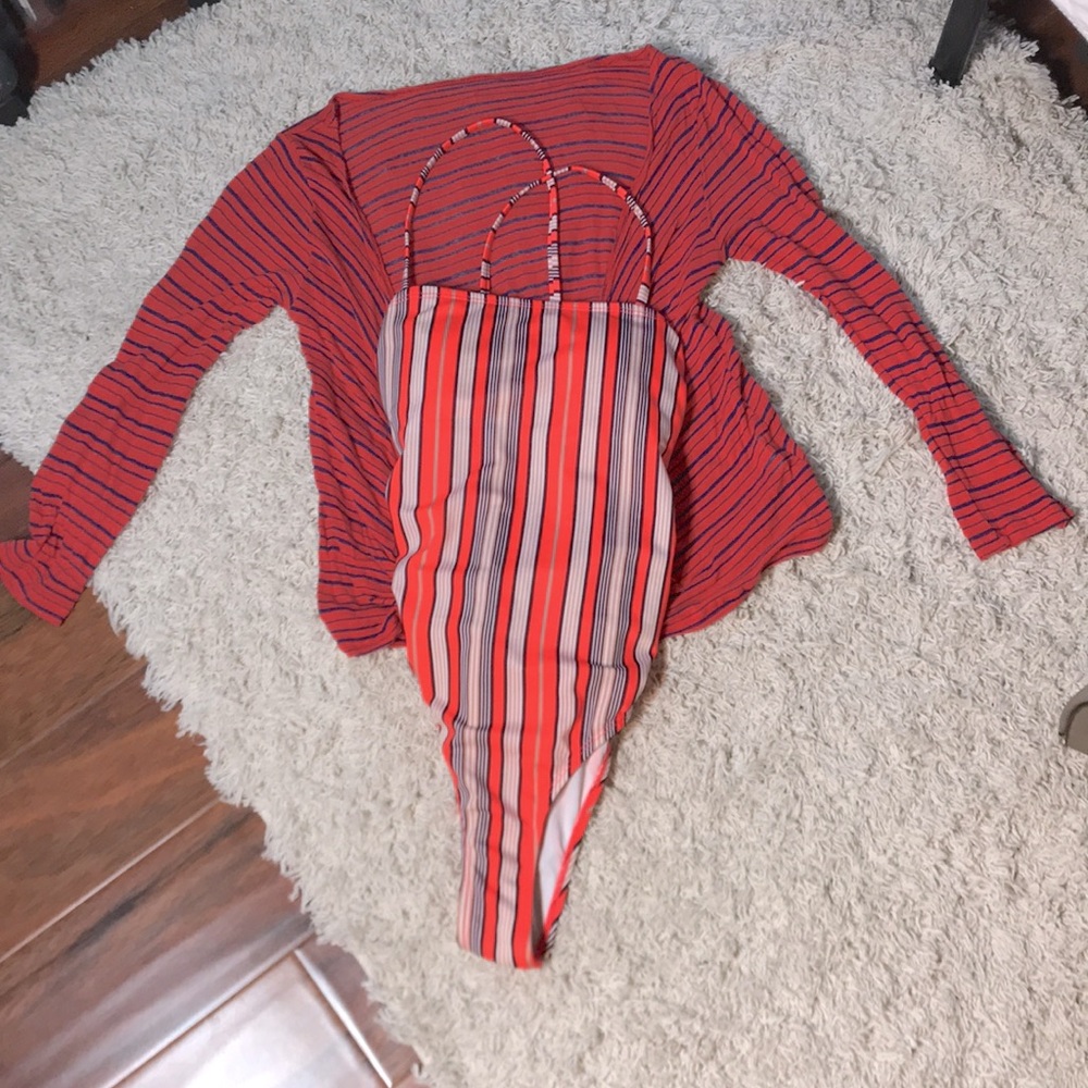 Hot Water One Piece *Cover up free with purchase or in separate listing